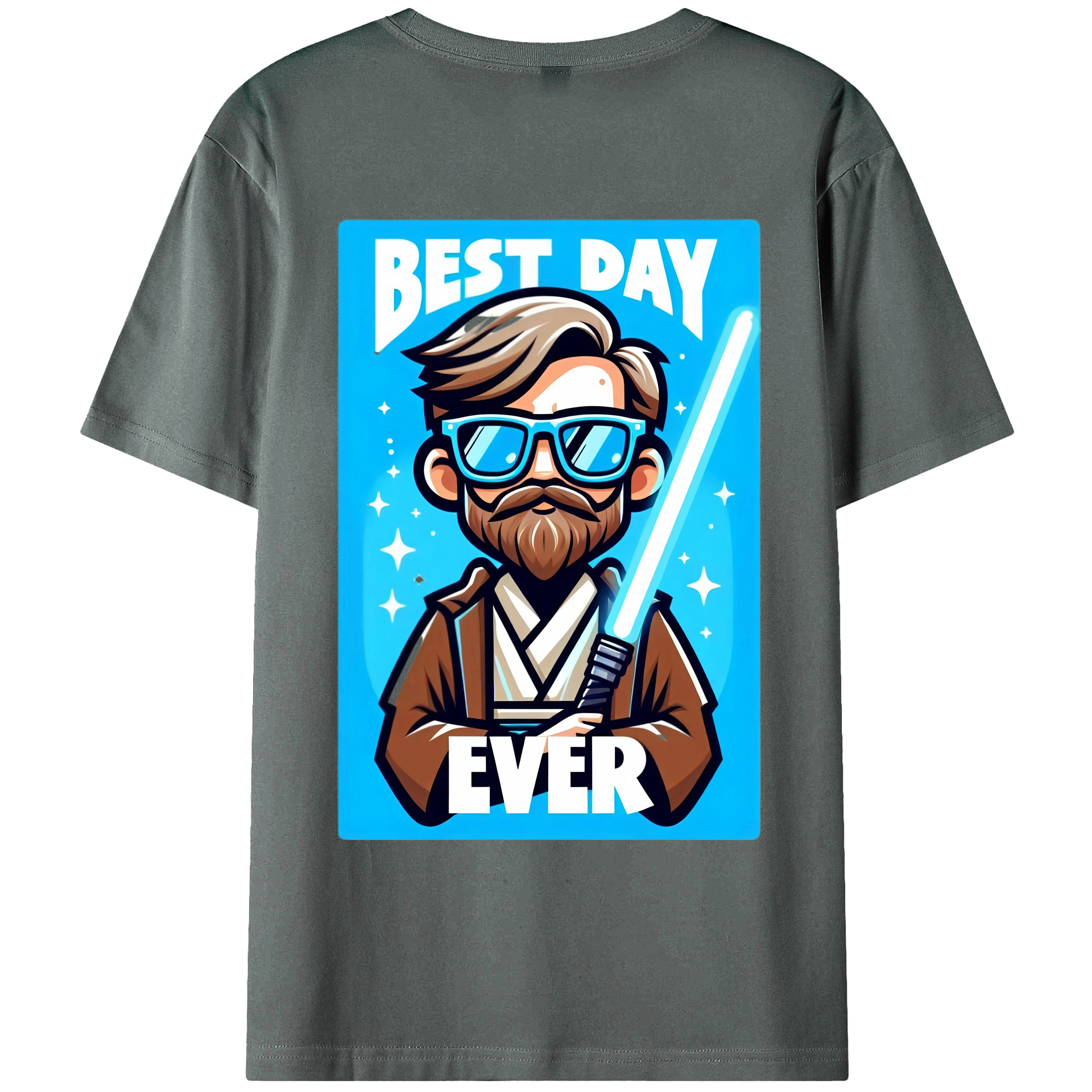 （画像用） スター・ウォーズ Star Wars 綿100％ メンズ半袖Tシャツ（バックプリント） 通気性